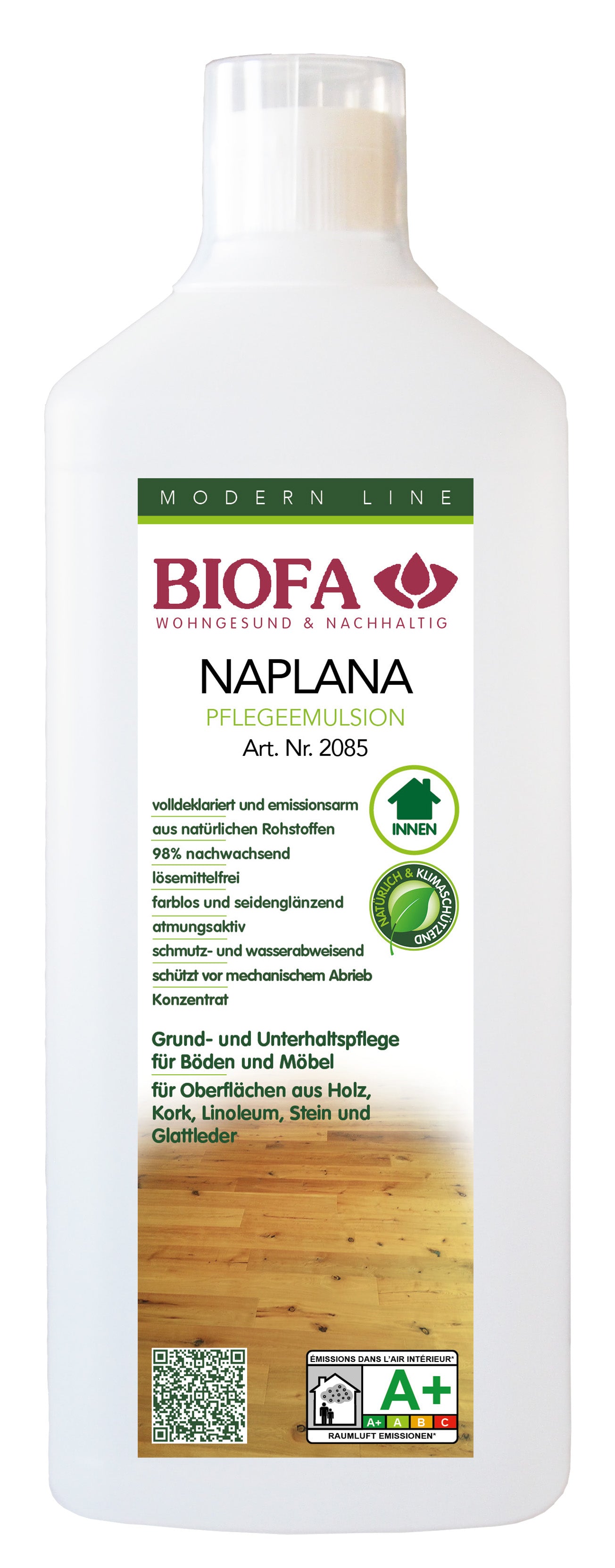 Seife: Natürliche Pflegeemulsion