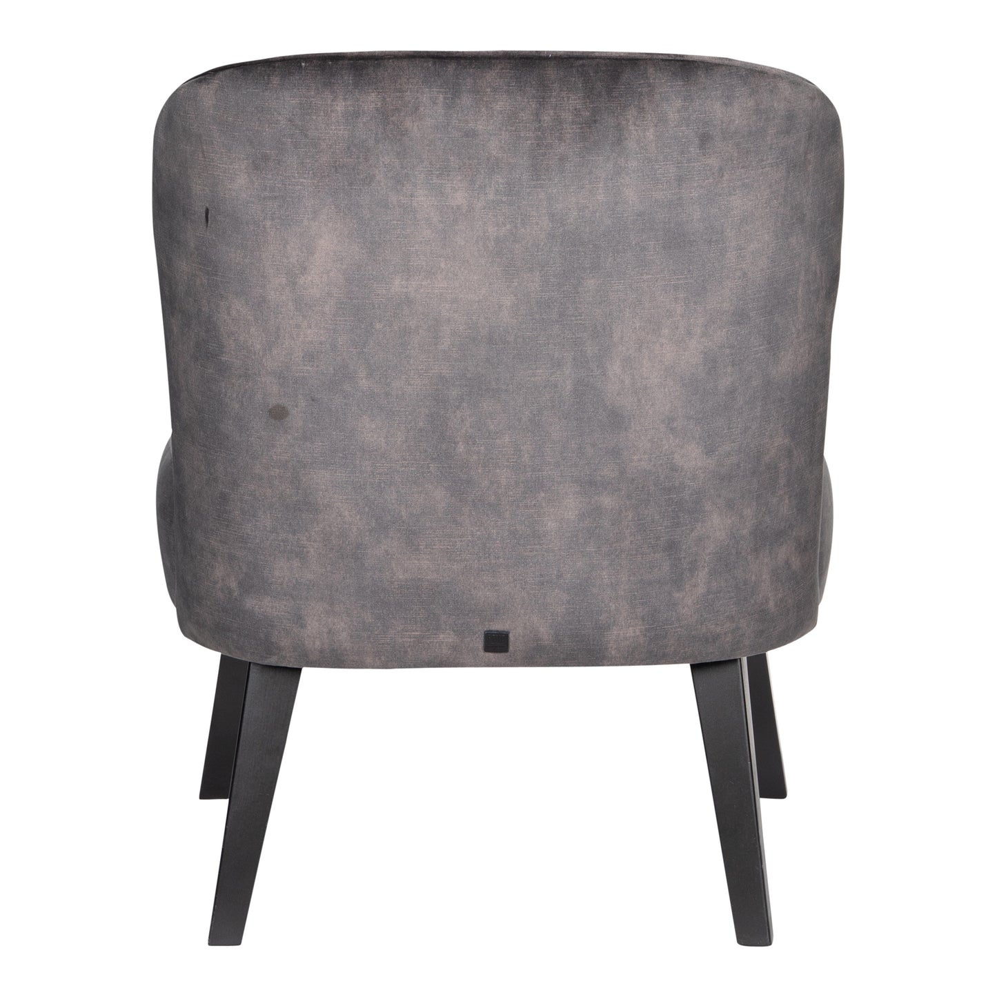 Stuhl - Nikki low chair black wood