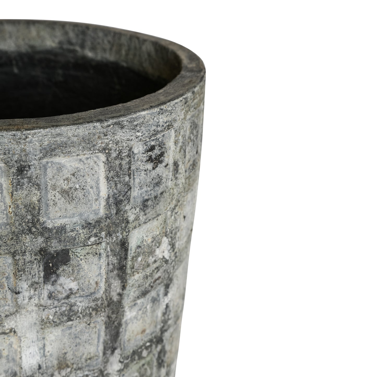 Vase - Kyano Grey poly pot