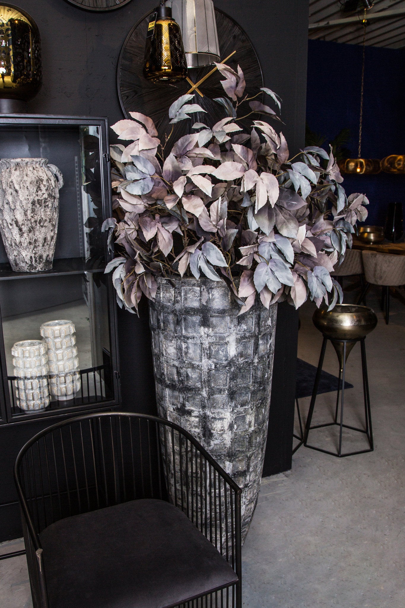 Vase - Kyano Grey poly pot