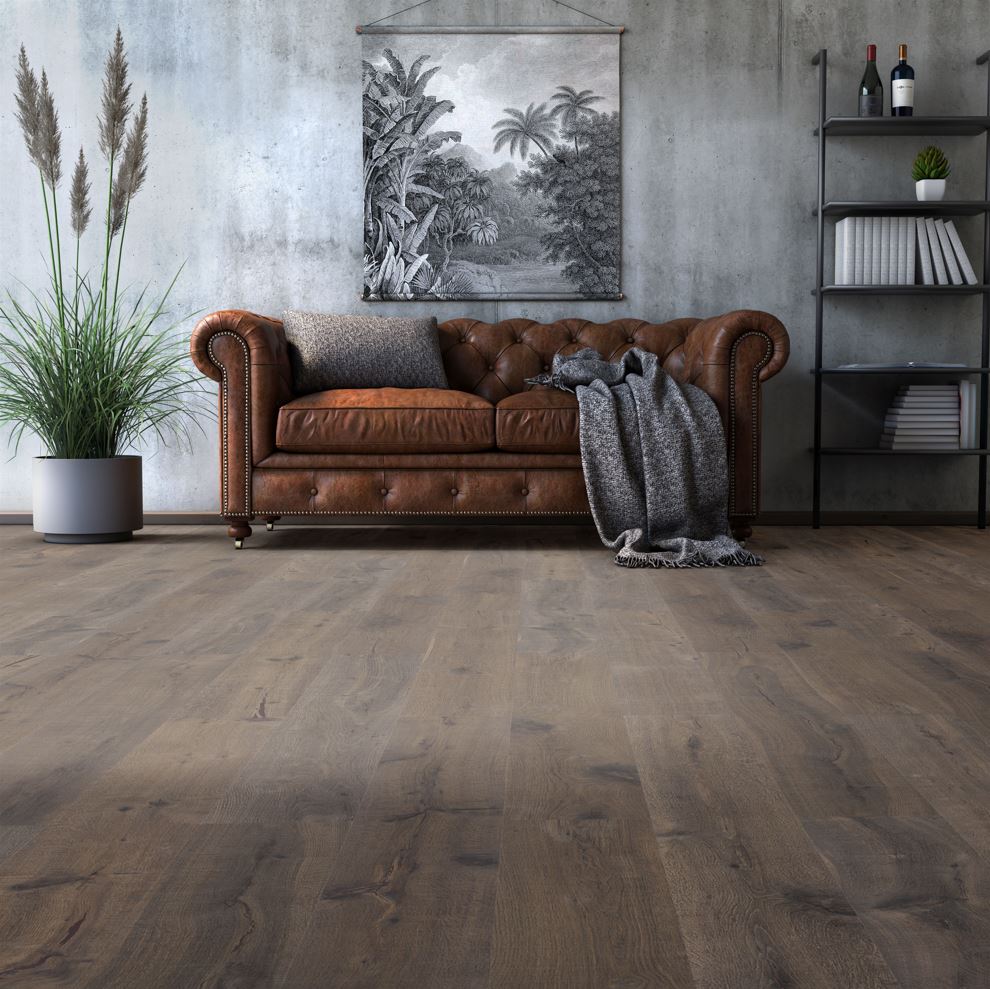 Landhausdiele Eiche rustikal Vintage Blackstone geölt