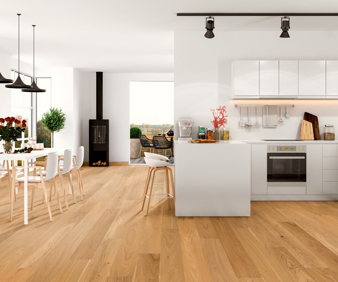 Landhausdiele Eiche astarm gebürstet geölt