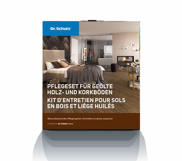 Pflegeset für geölte Holz- und Korkböden